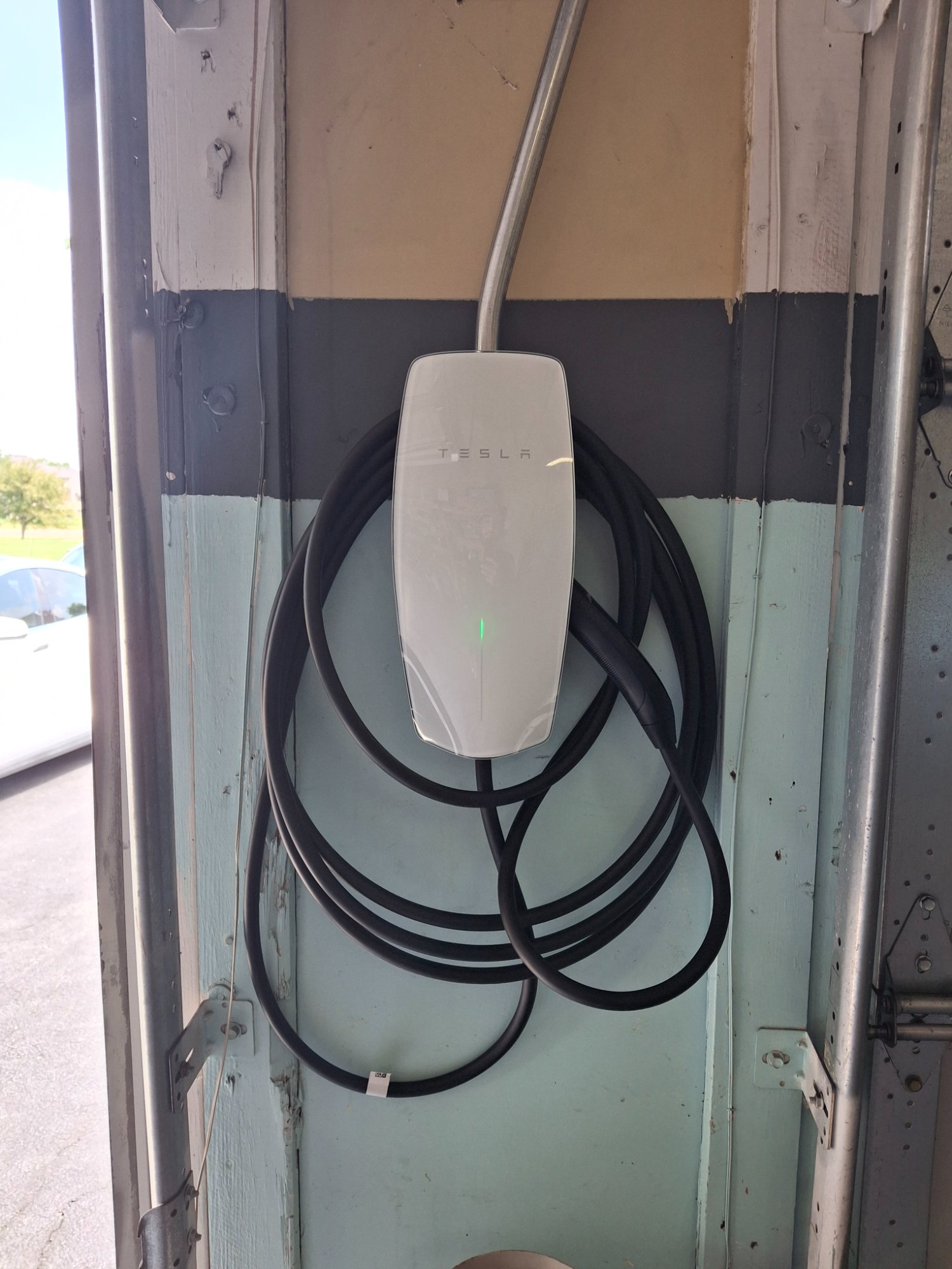 Tesla Wall Connector commercial installation Illinois